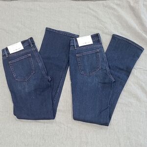 LOFT Blue Boot Cut Jeans 2 Pair NWT